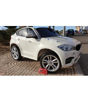 COCHE BMW X6M, 2 PLAZAS,12V, BLANCO - INDA74-LE2841